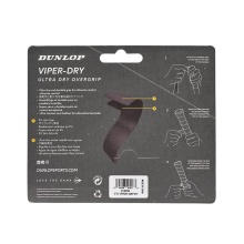 Dunlop Overgrip Viper Dry 0.6mm (ultra dry and durable) white - 3 pieces